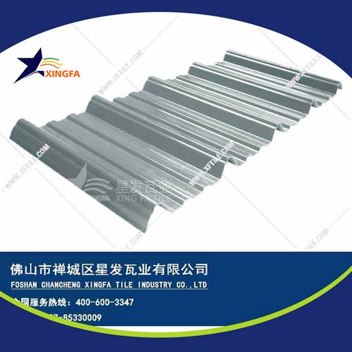 星發(fā)1130型灰白色pvc塑鋼瓦 pvc多層防火梯型瓦輕質(zhì)壽命長適用化工原料廠 pvc波浪塑料瓦報價單 沈陽廠家支持定制歡迎采購